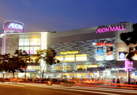 Trung tâm thương mại Aeon Mall Tân Phú Celadon - dịch vụ Nhật cho khách hàng Việt